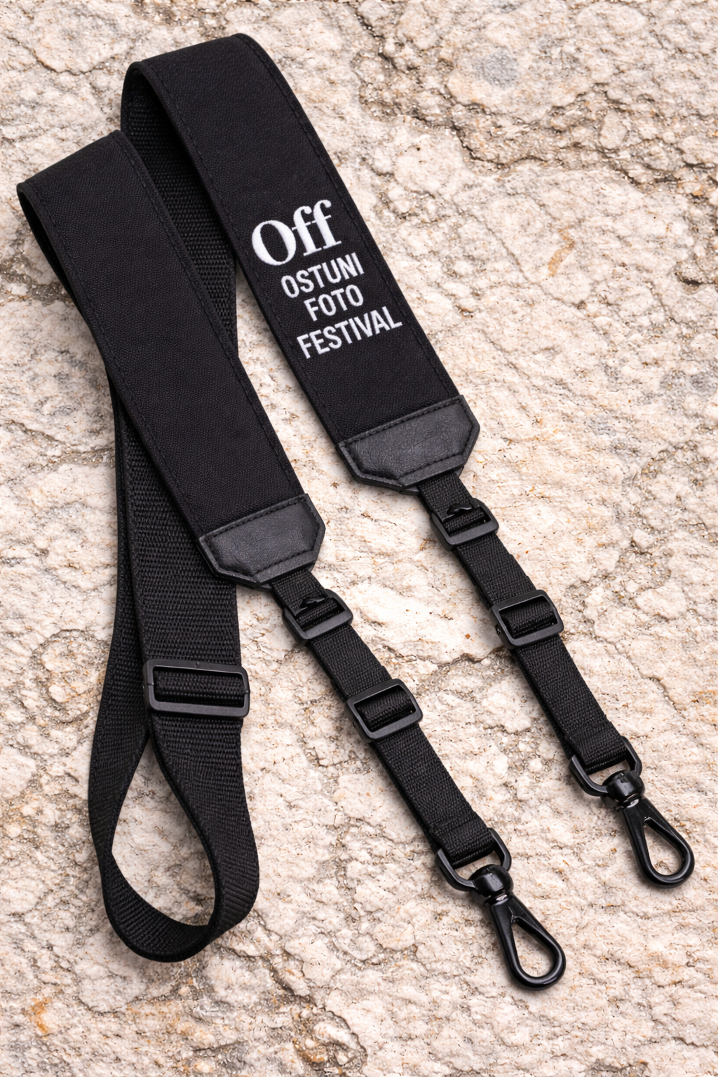Camera strap for Ostuni Foto Festival